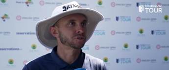John Catlin - 'Ball striking was key today'