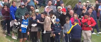 Connor Syme chips in at the fifth