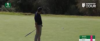 Watch: Félix Mory eagles the first