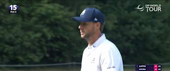 Thomas Pieters makes birdie on the 15th