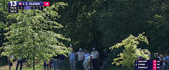Jacob Skov OLESEN | Soudal Open Round 2 | 13th Hole