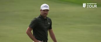 Andoni Etchenique birdie @ 18