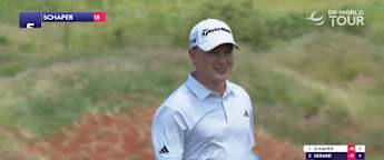 WATCH: Jayden Schaper eagles the fifth in style