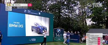WATCH | Ludvig Åberg closes in on leaders with birdie at 14th