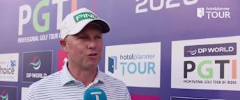 MJ Daffue: 'I'm pleased, obviously.'