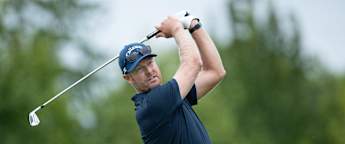 Blaauw leads after weather-affected first day in George