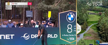 WATCH | Aaron Rai saves par in spectacular style to shoot opening 66