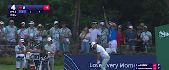 Haotong Li | Nedbank Golf Challenge in honour of Gary Player Round 1 | 4th Hole
