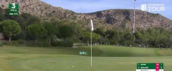 Watch: Mazzoli almost holes out for eagle