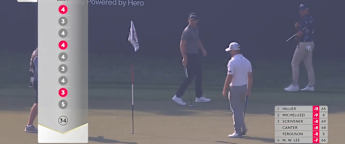 Matthew Baldwin makes the turn with a monster