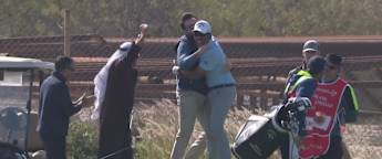 WATCH: Pablo Larrazábal makes hole-in-one at the second in Bahrain