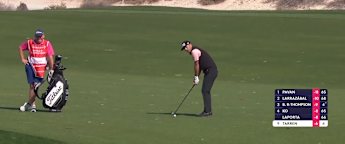 Callum Tarren's approach at fifth spins back off slope to kick-in range