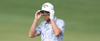 Why Dale Whitnell is wearing goggles in Qatar