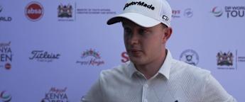 Jayden Schaper: I'm feeling more comfortable now with new clubs in the bag
