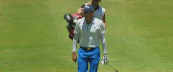 WATCH | Benjamin Hebert chips in at the 16th