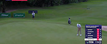 Sam Bairstow holes long-range birdie putt to continue fast start in Durban