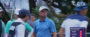 Whitnell plays another stunning tee-shot at short 15th