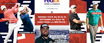 Dan Bradbury and Ryan Fox joined by home stars at FedEx Open de France