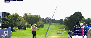 WATCH: Alejandro del Rey drives the first green