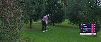 Alejandro del Rey pulls off an incredible recovery on the fourth