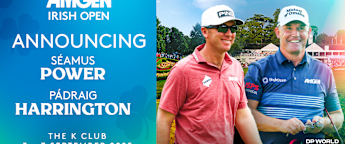 Pádraig Harrington and Séamus Power set for 2025 Amgen Irish Open at The K Club