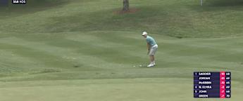 Brayden Lee nearly makes slam dunk hole-in-one!