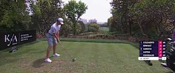 Josh Berry hits 'absolutely perfect' drive on the fourth