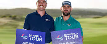 Ryan Peake and Anthony Quayle secure entry to DP World Tour