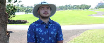 Zihao Jin: It's great to be competing in my home country as a new DP World Tour member