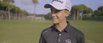 Kai Notteboom on making his DP World Tour debut at 15 in Turkey 