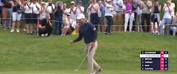 Nicolai Von Dellingshausen lands extraordinary eagle at the ninth