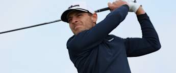 Joakim Lagergren conquers strong winds to lead at KLM Open