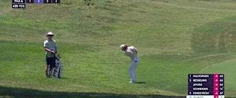 Freddy Schott plays an imaginative approach at the fourth