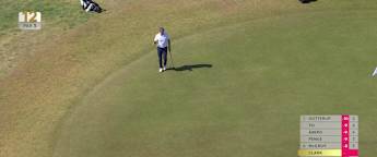 Wyndham Clark makes 30-footer on the 12th