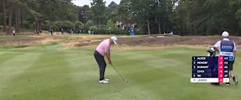Paul Lawrie inches from hole-out at the sixth