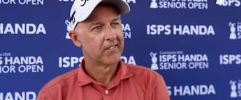 Cameron Percy: I hadn't touched a club since the US Senior Open