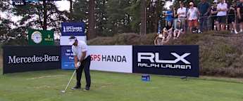 KJ Choi birdies 13th to move into solo lead