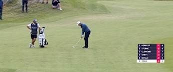 Joe Dean sticks one in close at the ninth