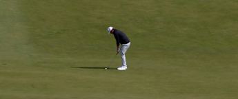 Oliver Lindell saves par with hole-out at the first