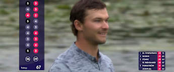 Nicolai Højgaard birdies 18th to card back nine 29 