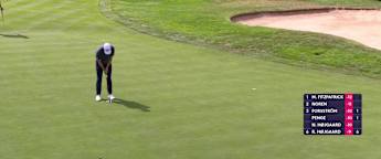 Nicolai Højgaard birdies the first to immediately close gap at the top