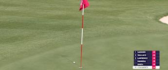 Nicolas Colsaerts goes flag hunting at the first