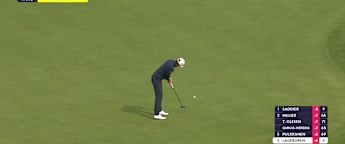 Joakim Lagergren makes big move with eagle at the 18th