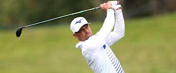 Adrien Saddier leads Amgen Irish Open despite Angel Hidalgo's birdie blitz