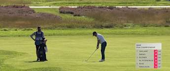 Richie Ramsay goes close at the 15th