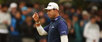 Hideki Matsuyama leads by one heading into the weekend at Wentworth Club