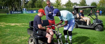 'I am part of their world now' - amputee, 13, on being inspired by G4D Tour stars