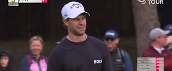 Thomas Detry holes long right-to-lefter at the fifth