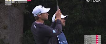 Thomas Detry puts one close at the fourth