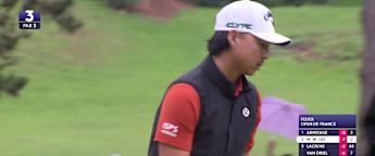 Min Woo Lee | FedEx Open de France Round 3 | 3rd Hole